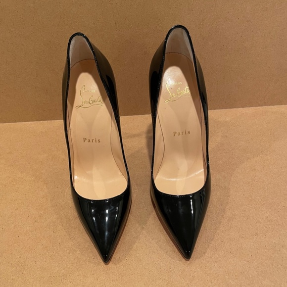 Christian Louboutin- So Kate 120 Patent Leather Pumps - Picture 3 of 5